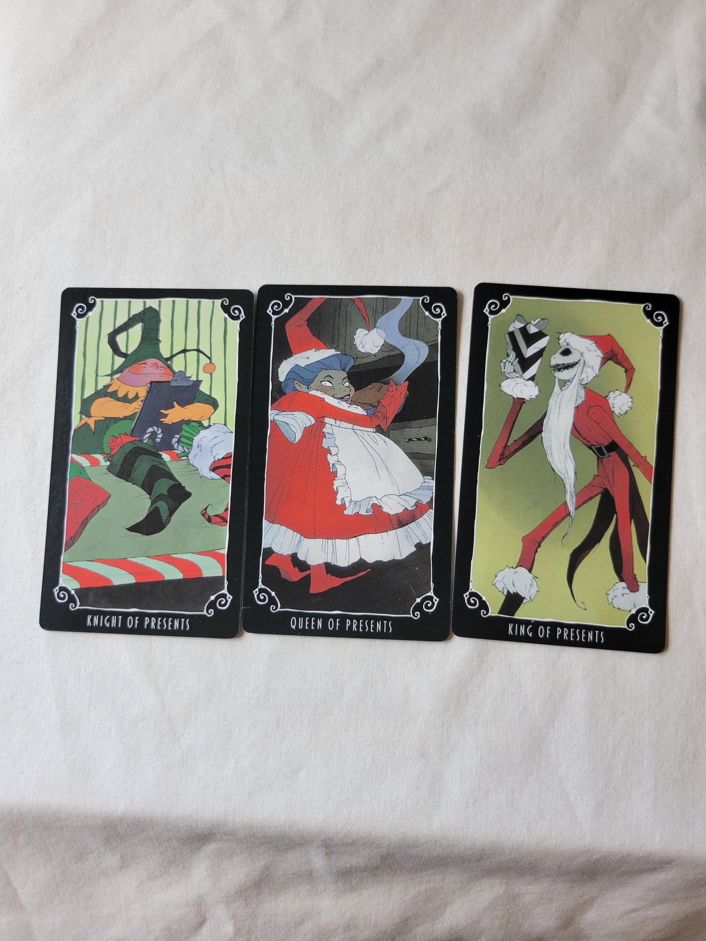 The Nightmare Before Christmas Tarot Cards