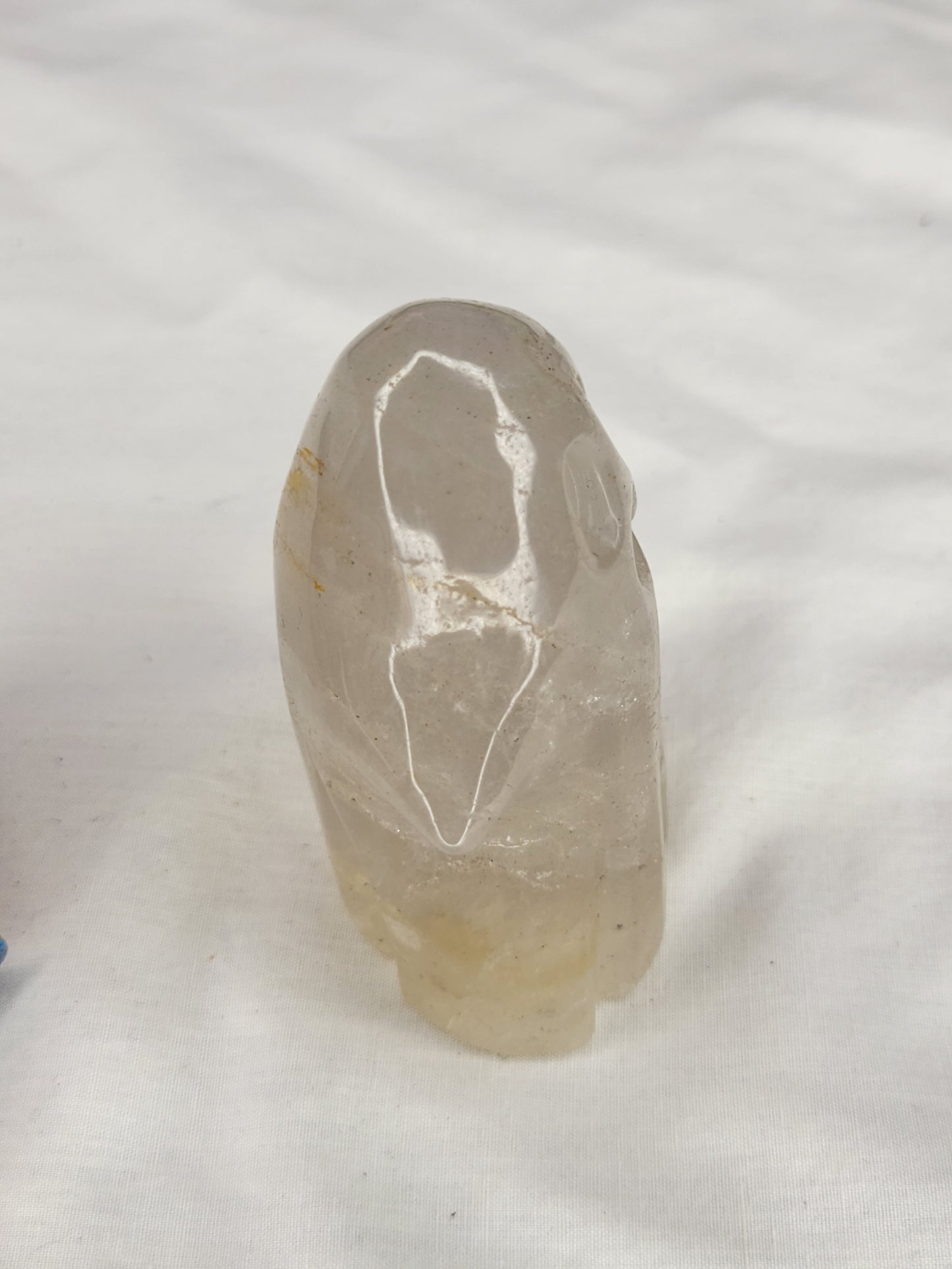 Clear quartz w/golden healer Ghost