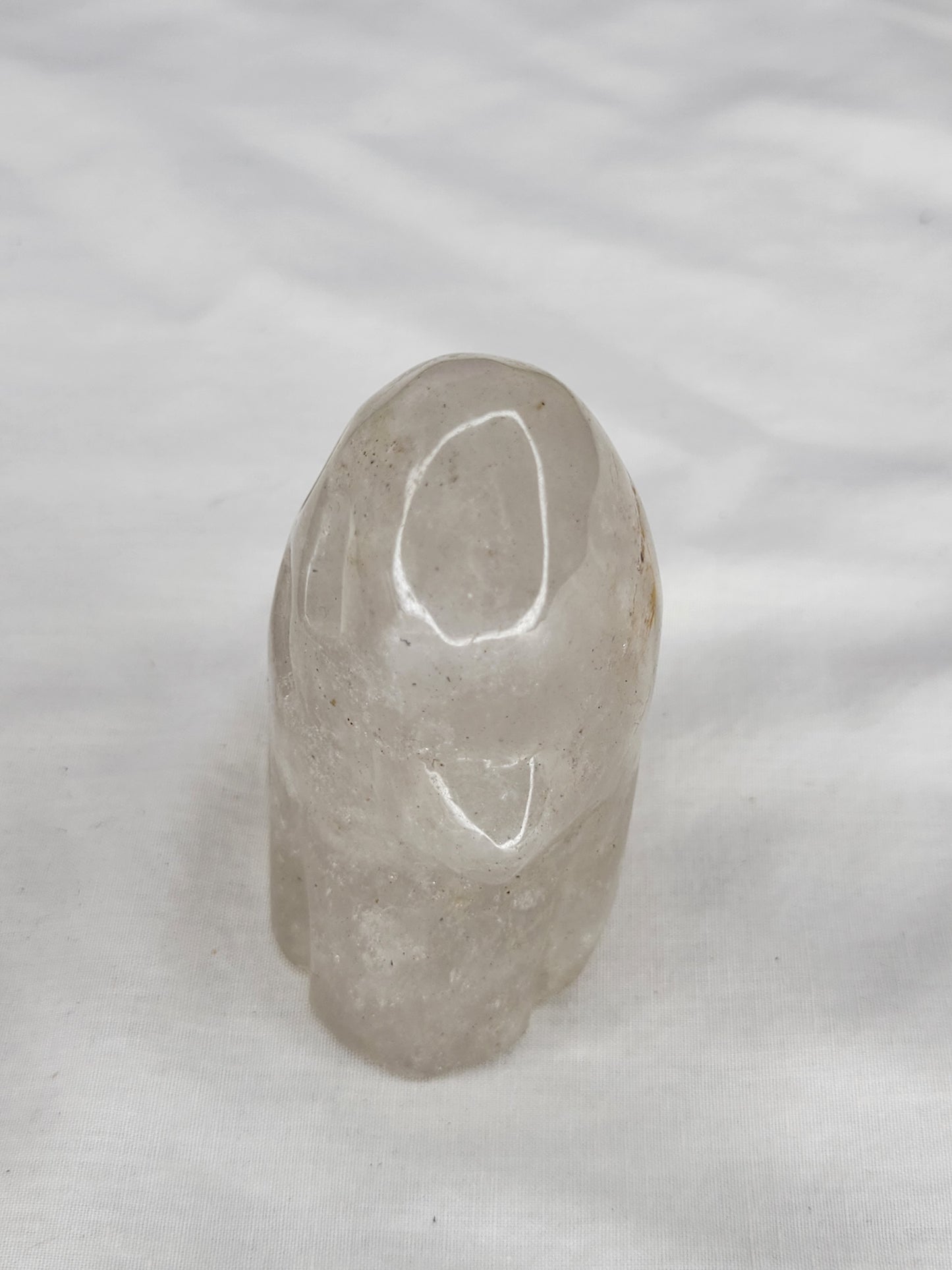 Clear quartz w/golden healer Ghost